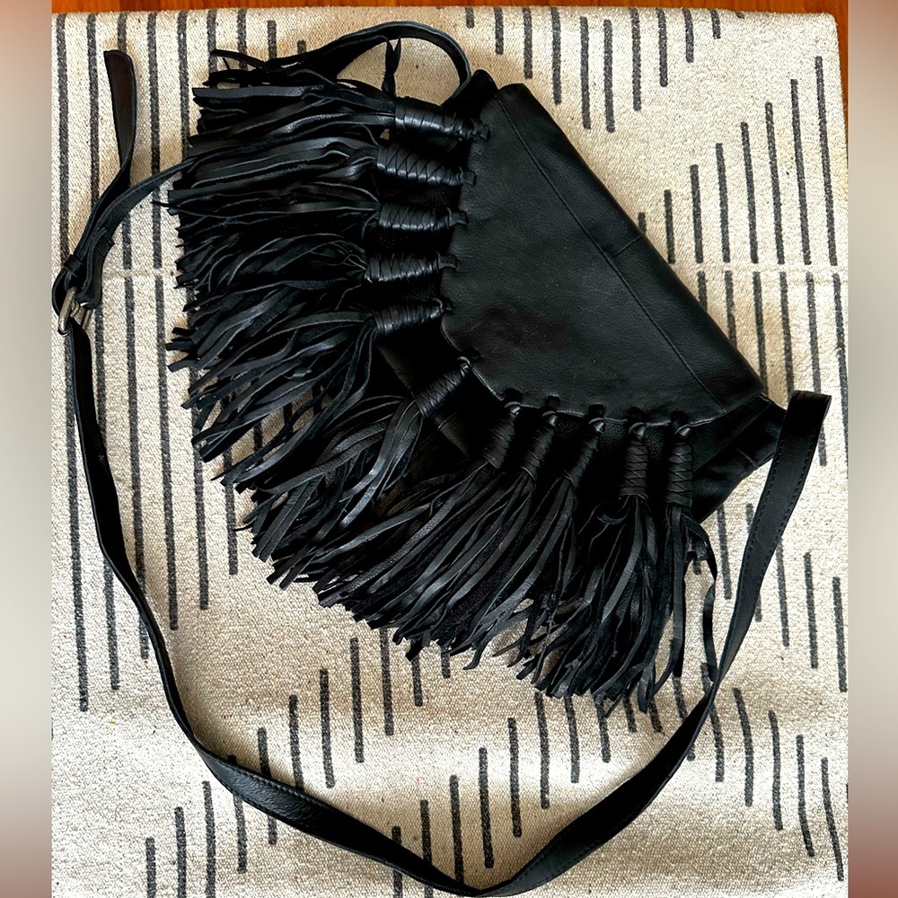 Day and Mood Leather “Lee” Crossbody Bag